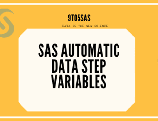 Automatic Variables in SAS