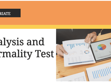 Using Proc Univariate  for Analysis and Normality Test