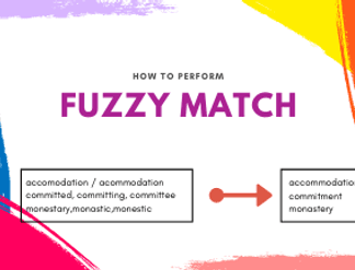 4 Functions for fuzzy matching in SAS