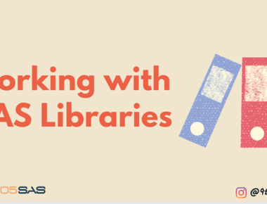 Working with SAS libraries