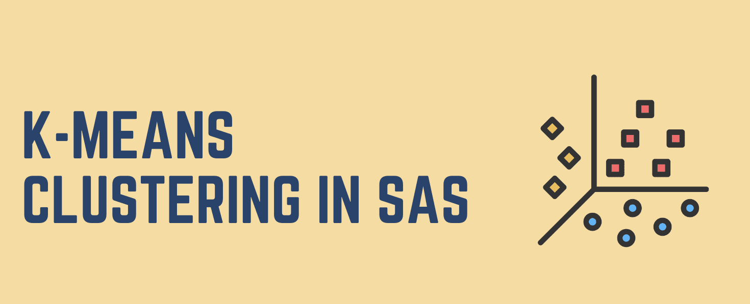 K-Means Clustering in SAS -an easy step-by-step guide