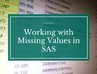 SAS Missing Values -Everything You Need to Know