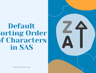 Default Sorting Order of Characters in SAS