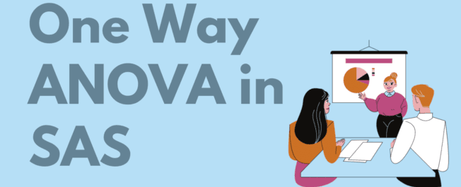 One Way Anova in SAS
