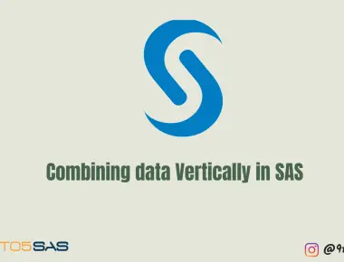 Combining data Vertically in SAS (6 Methods)