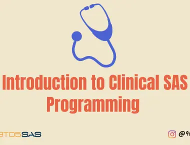 Introduction to Clinical SAS Programming