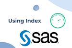 Using Index in SAS to speed up programs