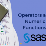 SAS Numeric functions and Operators