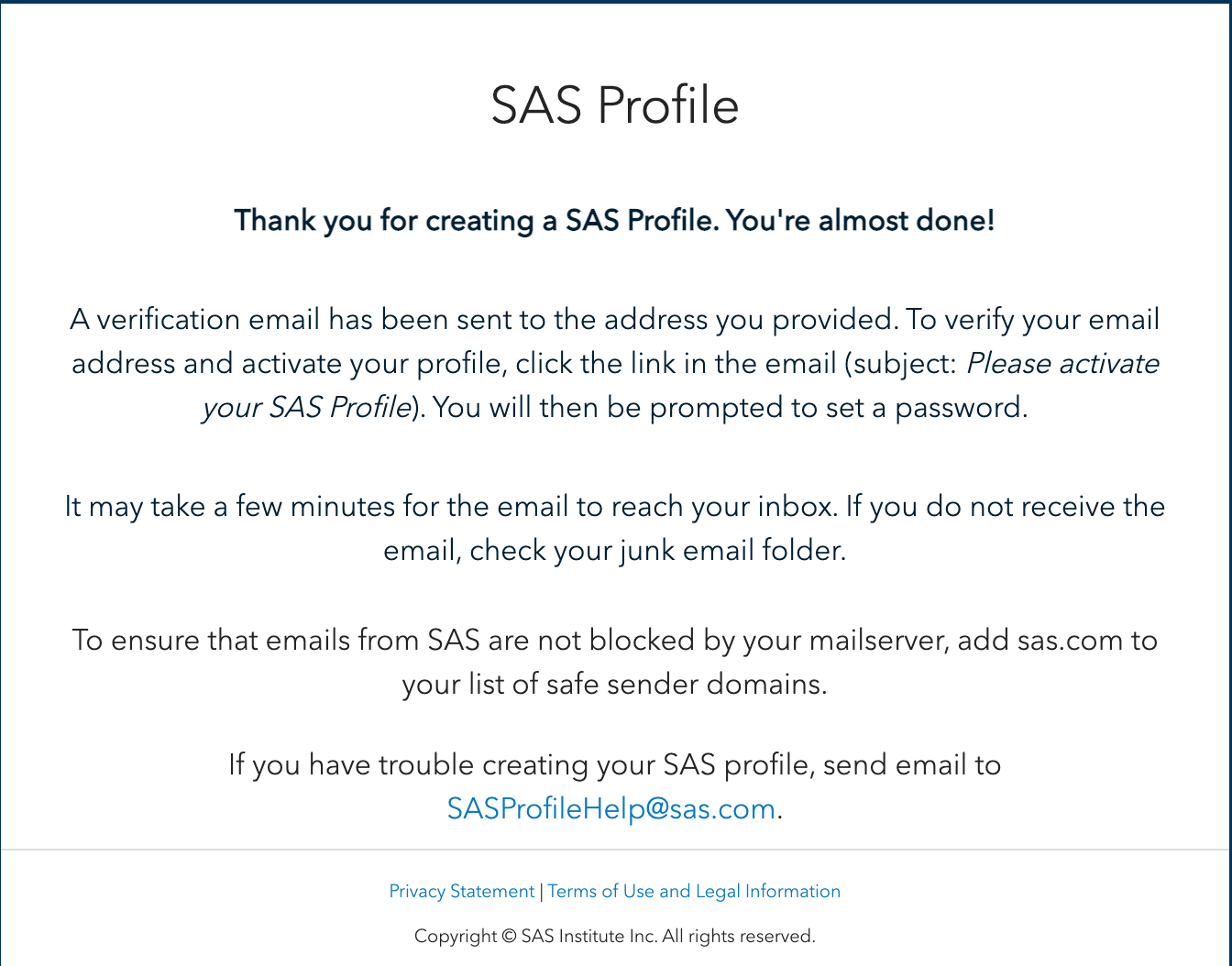 SAS on demand for Academics - Complete Guide for using SAS on the cloud. 3 SAS profile