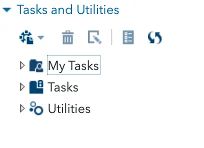 Task and Utilities in SAS Studio