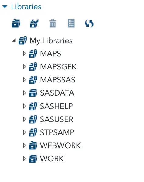 SAS on demand for Academics - Complete Guide for using SAS on the cloud. 9 Libraies in SAS