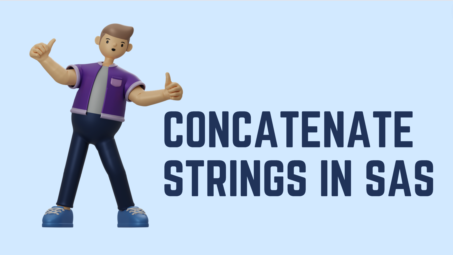 Concatenate strings in SAS