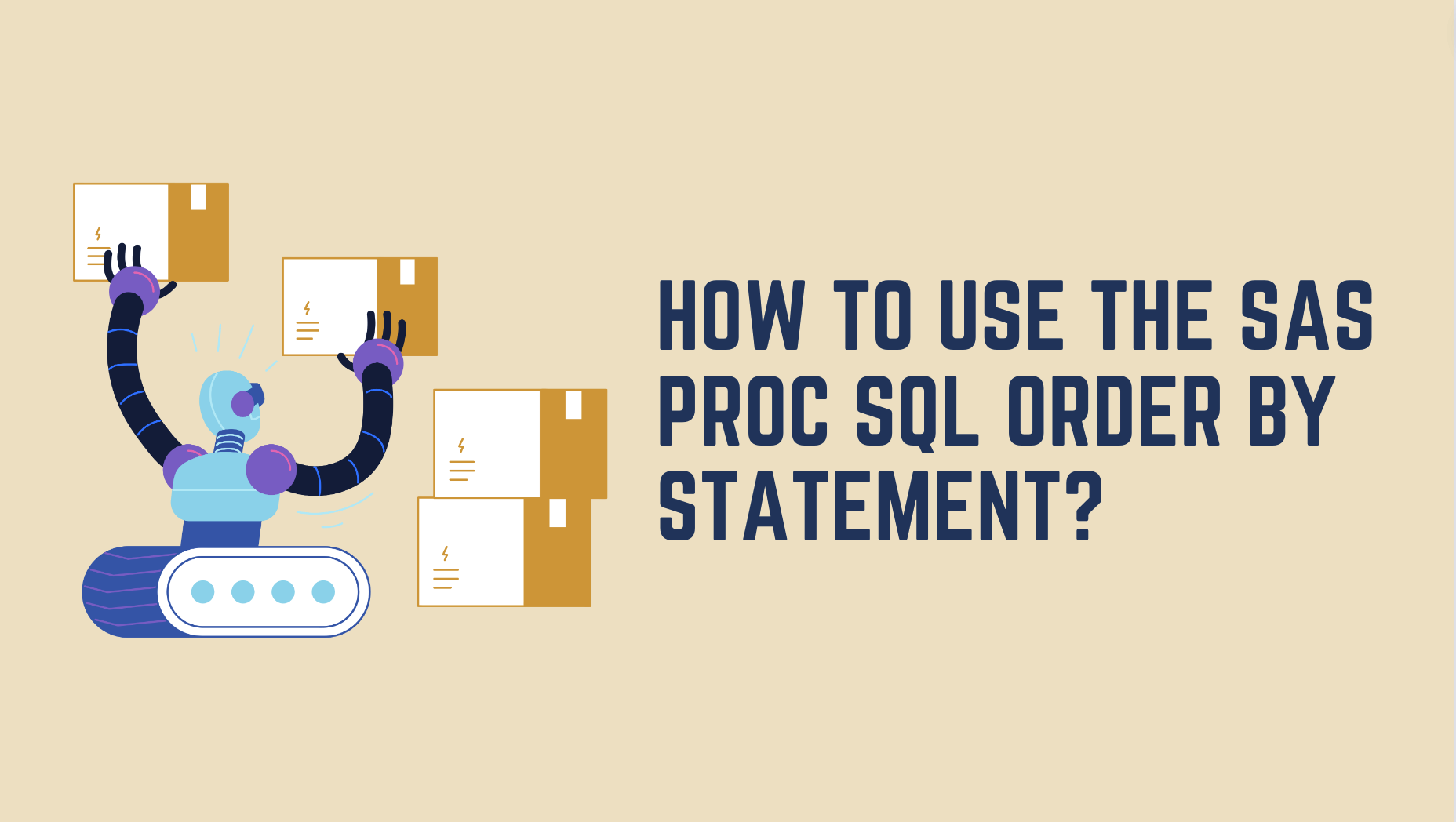 How To Use The SAS Proc SQL Order By Statement?