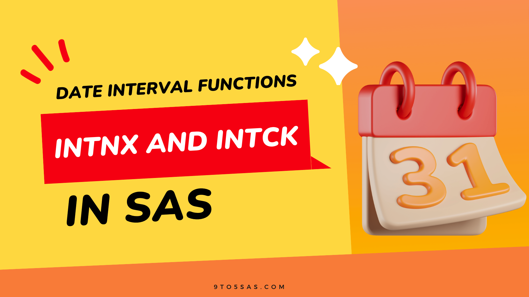 Date Interval Functions – INTNX and INTCK in SAS