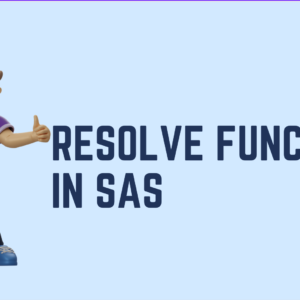 RESOLVE Function SAS