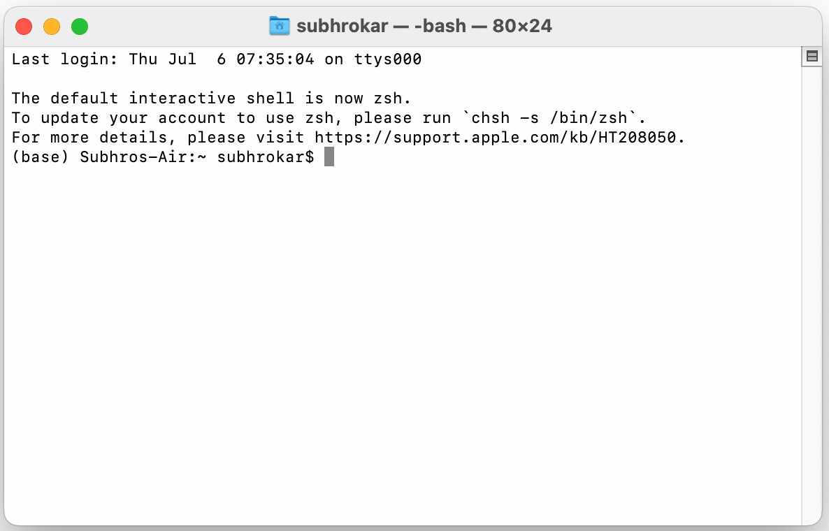 Jupyter Notebook Tutorial: A Comprehensive Guide for Data Scientists 17 Screenshot displaying the verification of Jupyter Notebook installation.