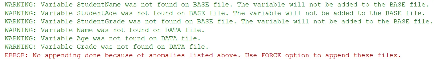 Why PROC APPEND in SAS Beats SET